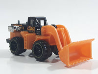 2013 Hot Wheels HW City City Works CAT Wheel Loader Orange and Black Die Cast Toy Construction Vehicle