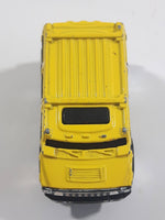 2004 Hot Wheels First Editions Blings Hummer H2 Yellow Die Cast Toy Car Vehicle
