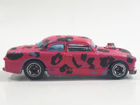 2001 Hot Wheels Shoe Box Rat Rods Light Purple Painted Pink with Black Spots Die Cast Toy Car Vehicle