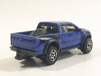 2010 Hot Wheels Desert Endurance Ford F-150 SVT Raptor Pickup Truck Dark Blue Die Cast Toy Car Vehicle