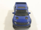 2010 Hot Wheels Desert Endurance Ford F-150 SVT Raptor Pickup Truck Dark Blue Die Cast Toy Car Vehicle