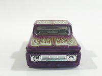 2013 Hot Wheels HW Showroom: HW Hot Trucks Custom '62 Chevy Truck Metalflake Purple Die Cast Toy Car Vehicle