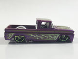 2013 Hot Wheels HW Showroom: HW Hot Trucks Custom '62 Chevy Truck Metalflake Purple Die Cast Toy Car Vehicle