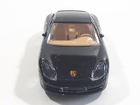 Burago Porsche 911 Carrera Black 1/43 Scale Die Cast Toy Car Vehicle - Made in Italy