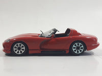 Burago Dodge Viper RT/10 Red 1/43 Scale Die Cast Toy Car Vehicle - Made in Italy