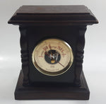 Vintage OTA Barometer Barometric Pressure Weather Gauge in Ornate Wood Case Made in Japan