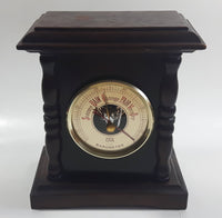 Vintage OTA Barometer Barometric Pressure Weather Gauge in Ornate Wood Case Made in Japan