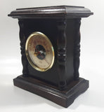 Vintage OTA Barometer Barometric Pressure Weather Gauge in Ornate Wood Case Made in Japan