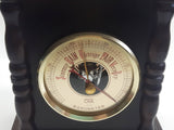 Vintage OTA Barometer Barometric Pressure Weather Gauge in Ornate Wood Case Made in Japan