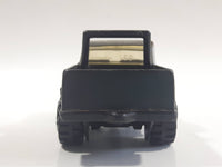 Vintage 1978 Tonka Pickup Truck Black and Silver Pressed Steel Die Cast Toy Car Construction Equipment Vehicle - Made in Mexico