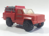 Vintage 1978 Tonka Pickup Truck Fire Fighting Red Pressed Steel Die Cast Toy Car Construction Equipment Vehicle - Made in Mexico