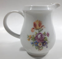 Kahla "Yellow Tea Rose" White Porcelain Creamer - German Democratic Republic