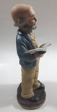 Himark Giftware Professor Lecturer Man Holding an Open Book Porcelain Figurine