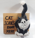 Cat Scans Done Here Layered Wood Decorative Plaque