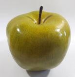 Large 5 1/2" Tall Green Plastic Apple
