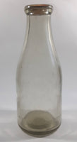 Vintage Avalon Dairy Pasteurized & Homogenized 10" Tall Glass Milk Bottle with Cap - This Bottle Made in Winnipeg