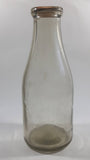 Vintage Avalon Dairy Pasteurized & Homogenized 10" Tall Glass Milk Bottle with Cap - This Bottle Made in Winnipeg
