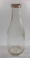 Vintage Avalon Dairy Pasteurized & Homogenized 10" Tall Glass Milk Bottle with Cap