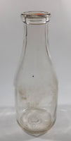Vintage Avalon Dairy Pasteurized & Homogenized 10" Tall Glass Milk Bottle with Cap
