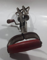 Vintage Quikmix Egg Beater Mixer with Wooden Handles Made in Canada