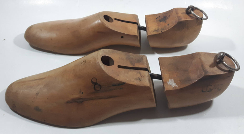 Vintage Wooden Shoe Form Stretcher Size 8 Pair – Treasure Valley ...