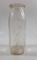 Vintage 6" Tall Glass Milk Bottle