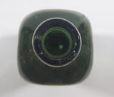 Vintage 10" Tall Dark Green Glass Bottle