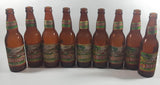 Vintage Set of 9 Capilano Brewery Vancouver Old Style Beer Amber Brown Glass Bottles