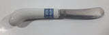 Vintage White and Blue Spreader Knife Stainless Steel - Made in Taiwan