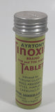 Vintage Ayrton's Tinoxid Brand Tin and Tin Oxide Tablets Small Metal Container