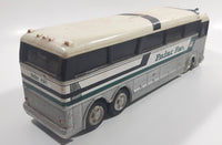 Vintage Jimson No. 220 Peter Pan Bus White Plastic Toy Car Vehicle Coin Bank