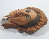 Vintage 1964 Bossons England Betsey Trotwood Chalkware 3D Face Head Wall Decor