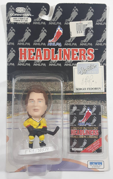 1996 Corinthian Headliners NHL NHLPA Ice Hockey Player Sergei Fedorov Figure New in Package