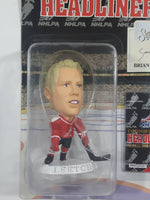 1996 Corinthian Headliners Signature Edition NHL NHLPA Ice Hockey Player Brian Leetch Figure New in Package Red Version