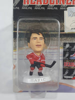 1996 Corinthian Headliners Signature Edition NHL NHLPA Ice Hockey Player Joe Sakic Figure New in Package Red Version