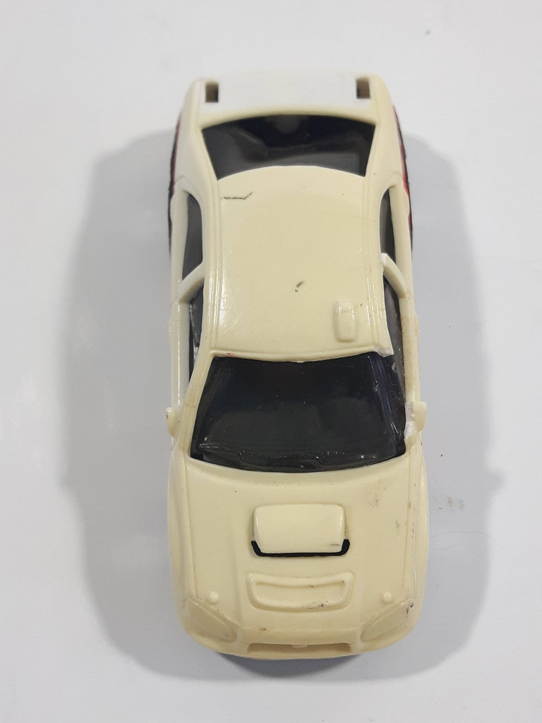 2007 Hot Wheels Track Stars Subaru Impreza White Die Cast Toy Car Vehi ...
