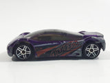 2001 Hot Wheels Audi Avus Quattro Metalflake Purple Die Cast Toy Car Vehicle