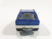 Majorette No. 250 Mercedes 300 TE Station Wagon Blue 1/63 Scale Die Cast Toy Car Vehicle with Opening Rear Hatch Door