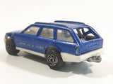 Majorette No. 250 Mercedes 300 TE Station Wagon Blue 1/63 Scale Die Cast Toy Car Vehicle with Opening Rear Hatch Door