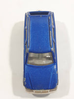 Majorette No. 250 Mercedes 300 TE Station Wagon Blue 1/63 Scale Die Cast Toy Car Vehicle with Opening Rear Hatch Door