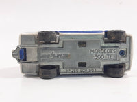 Majorette No. 250 Mercedes 300 TE Station Wagon Blue 1/63 Scale Die Cast Toy Car Vehicle with Opening Rear Hatch Door