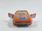 Vintage Majorette Chevrolet Corvette ZR-1 No. 215 & 268 Orange #15 Die Cast Toy Car Vehicle Opening Doors 1/57 Scale