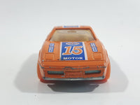 Vintage Majorette Chevrolet Corvette ZR-1 No. 215 & 268 Orange #15 Die Cast Toy Car Vehicle Opening Doors 1/57 Scale