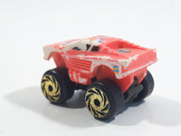 1987 Road Champs 4x4 Ferrari Testarossa Pink Micro Mini Die Cast Toy Car Vehicle
