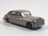 Vintage Lesney Rolls Royce Phantom V Light Brown Champagne Die Cast Toy Car Vehicle