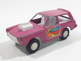 Vintage Tootsie Toy Vega Pink Die Cast Toy Car Vehicle Made in U.S.A.