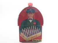Drink Coca Cola In Bottles Take Home a Case Tin Metal Dome Top Lunch Box