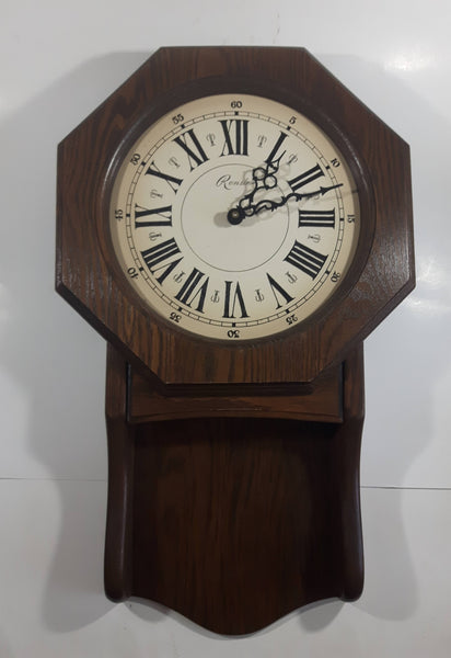 Rensier Wooden Cased Wall Clock
