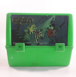 1990 Beetlejuice Movie Film Thermos Brand Green Plastic Lunch Box