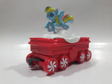 2017 Hasbro My Little Pony Train Car Holiday Express Toy Vehicle McDonald's #5